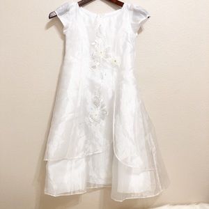 Melody | Beautiful Small Girl White Dress | 3-4